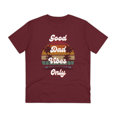 Good Dad Vibes Only Organic T-shirt--Unisex