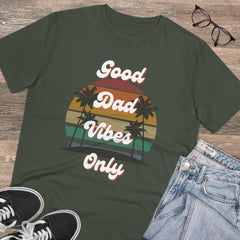 Good Dad Vibes Only Organic T-shirt--Unisex