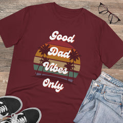 Good Dad Vibes Only Organic T-shirt--Unisex