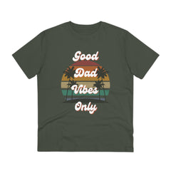 Good Dad Vibes Only Organic T-shirt--Unisex