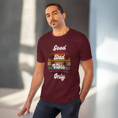 Good Dad Vibes Only Organic T-shirt--Unisex