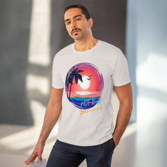 Hot Dad Summer Organic Creator T-shirt - Unisex