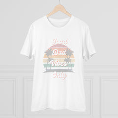 Good Dad Vibes Only Organic T-shirt--Unisex