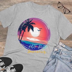 Hot Dad Summer Organic Creator T-shirt - Unisex