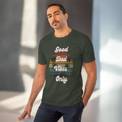 Good Dad Vibes Only Organic T-shirt--Unisex