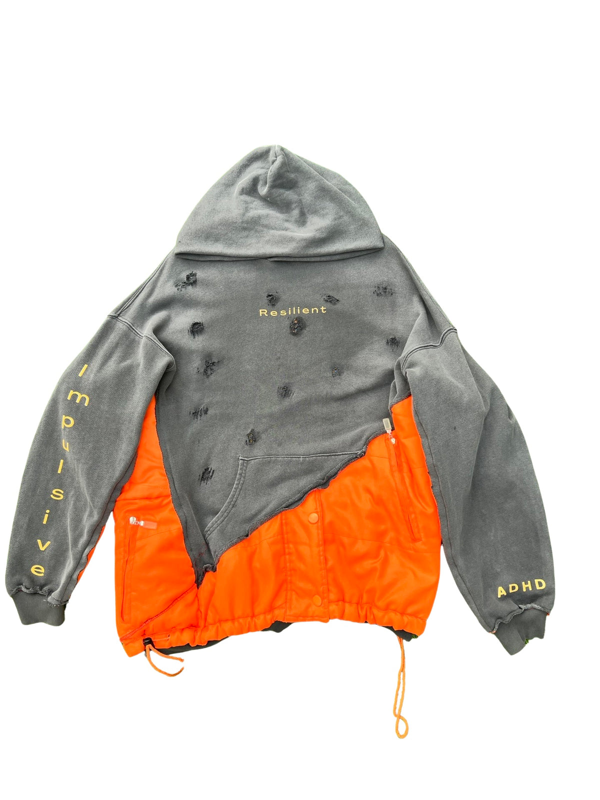 R3 Hussle VoT Hoodie w/ Orange puff