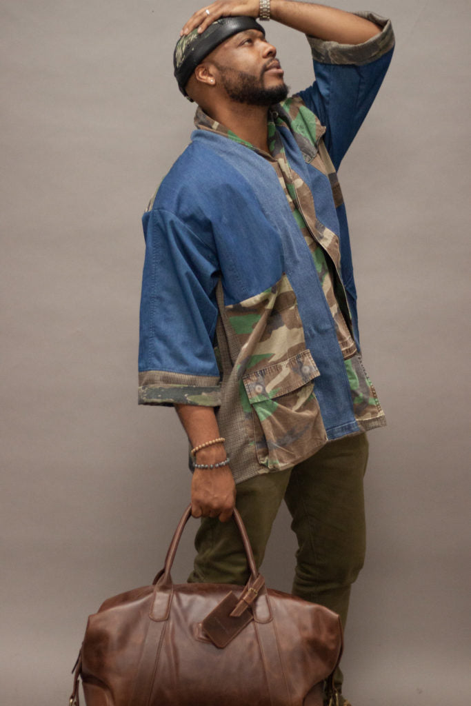 #R3 Camo Kimono