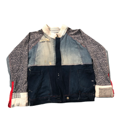 R3 Axum Trak Jacket Upcycled Denim 1:1